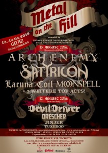 METAL ON THE HILL, el festival de Napalm Records Metal on the hill