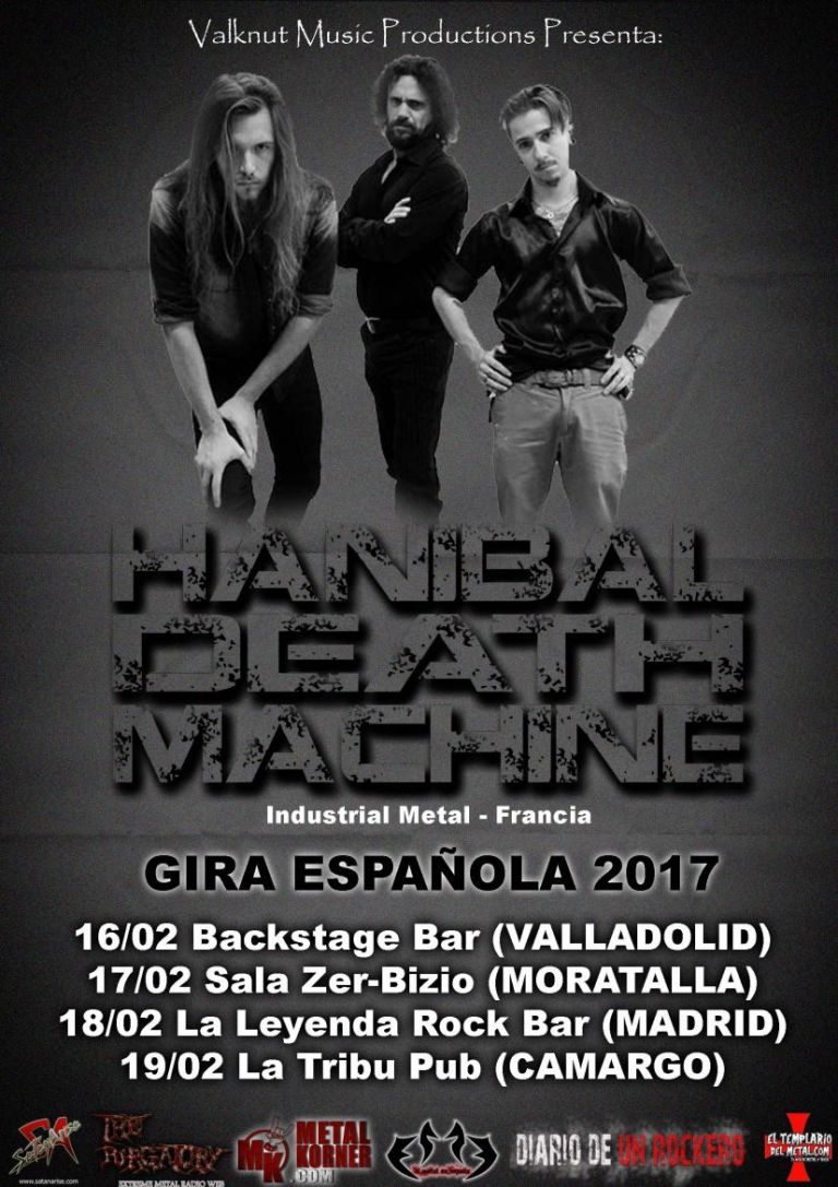 Hanibal Death Machine, la banda francesa de metal nos visita.