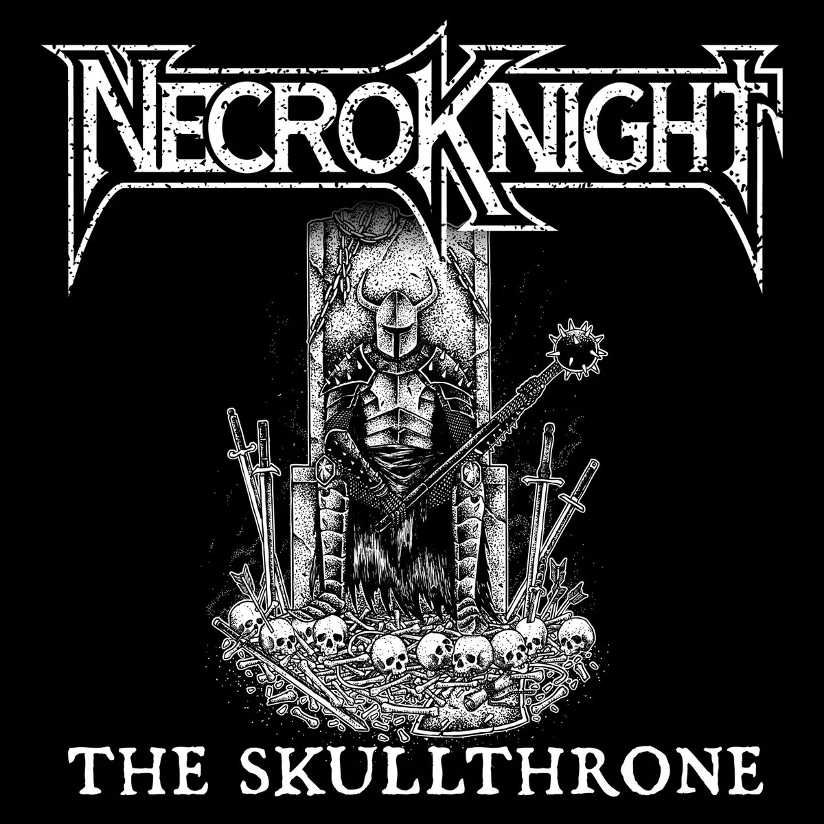 NECROKNIGHT presenta The Skullthrone, Un Torbellino de Heavy/Death Metal Épico