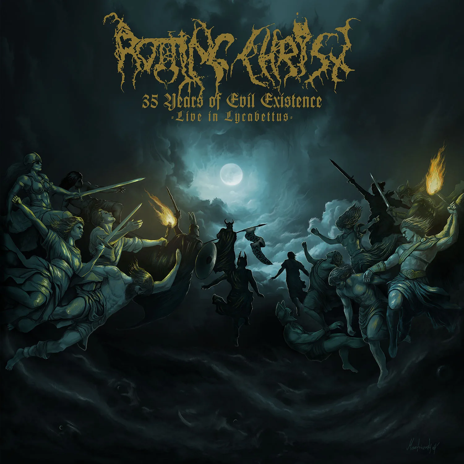 ROTTING CHRIST se prepara para lanzar su nuevo álbum en vivo 35 Years Of Evil Existence - Live In Lycabettus