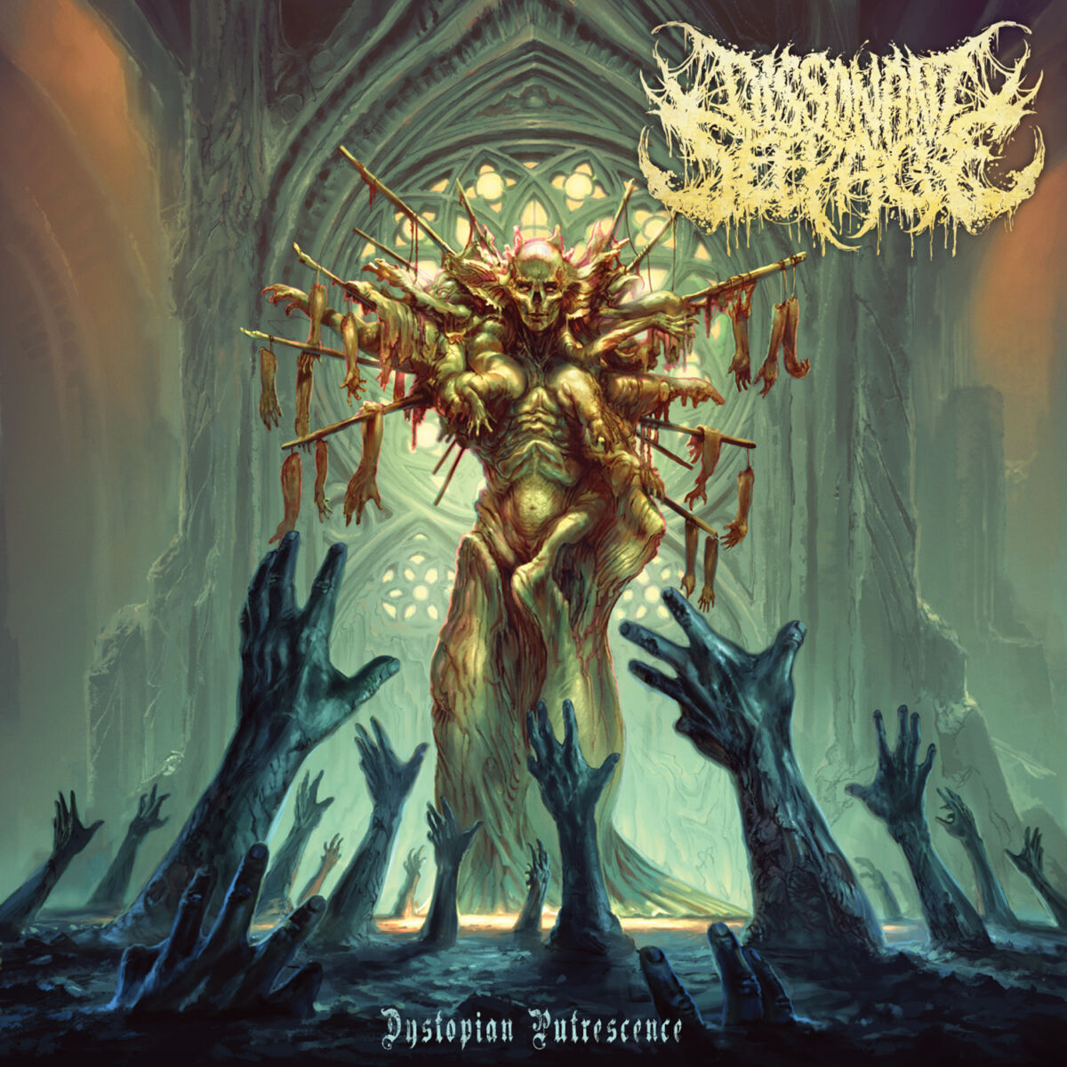DISSONANT SEEPAGE los brutal deathmetaleros neoyorquinos publicarán Dystopian Putrescence el próximo 6 de junio