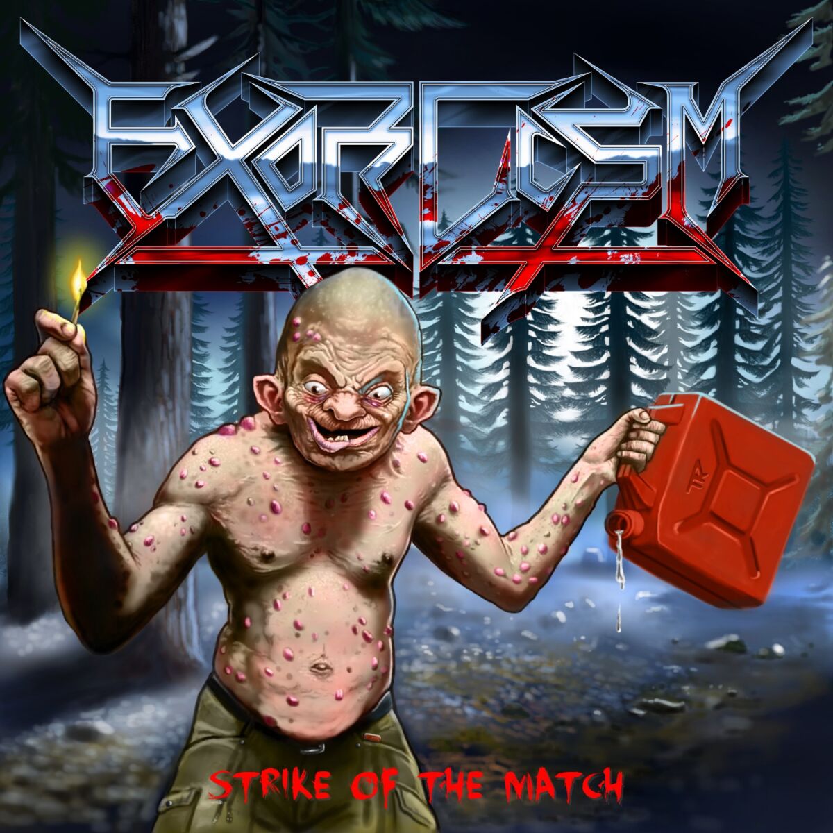EXORCISM firma con Witches Brew Records y lanza su primer sencillo Strike Of The Match como adelanto de su debut Spectral Aggression