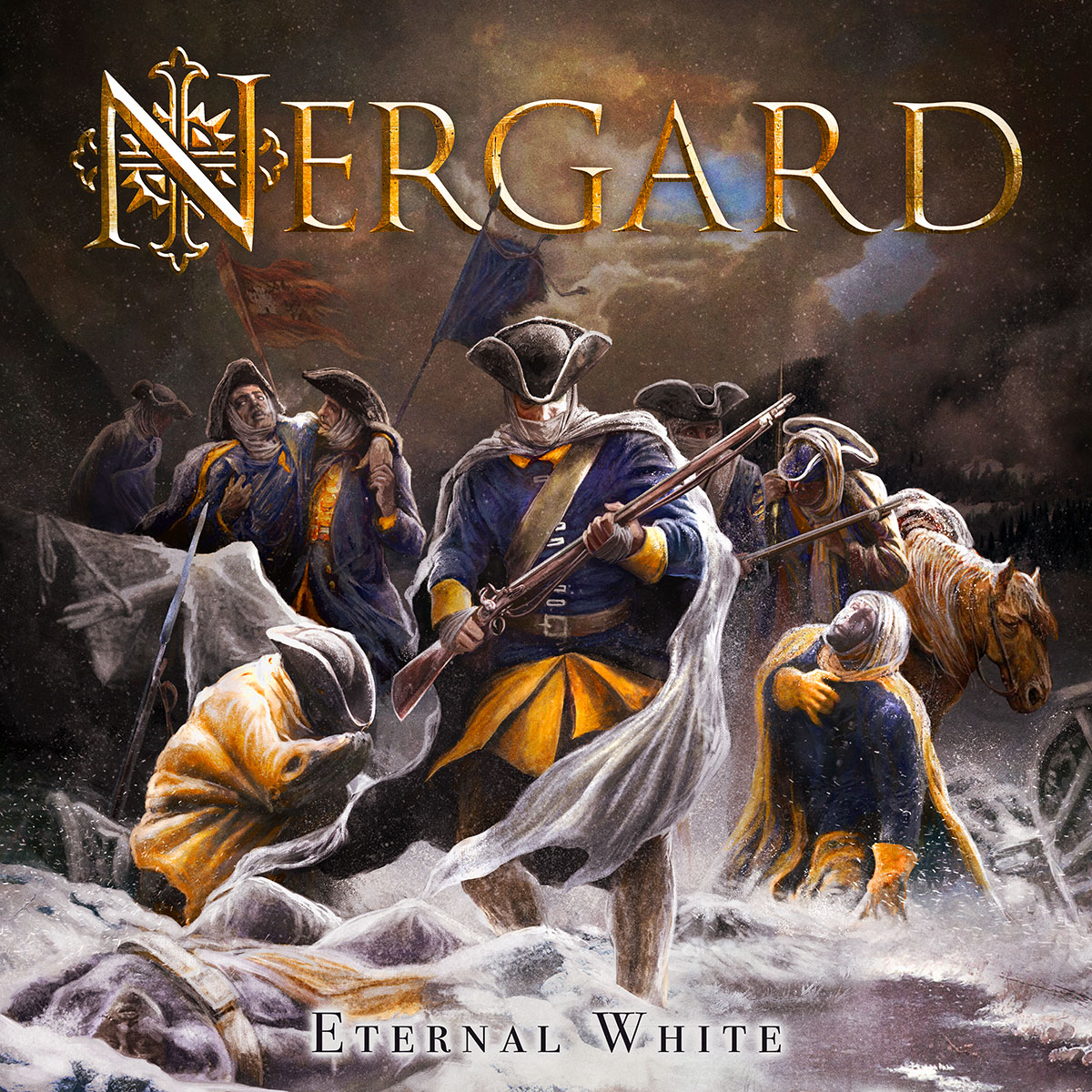 NERGARD revive la brutalidad de la guerra en el lyric video de Where No One Would Shed a Tear