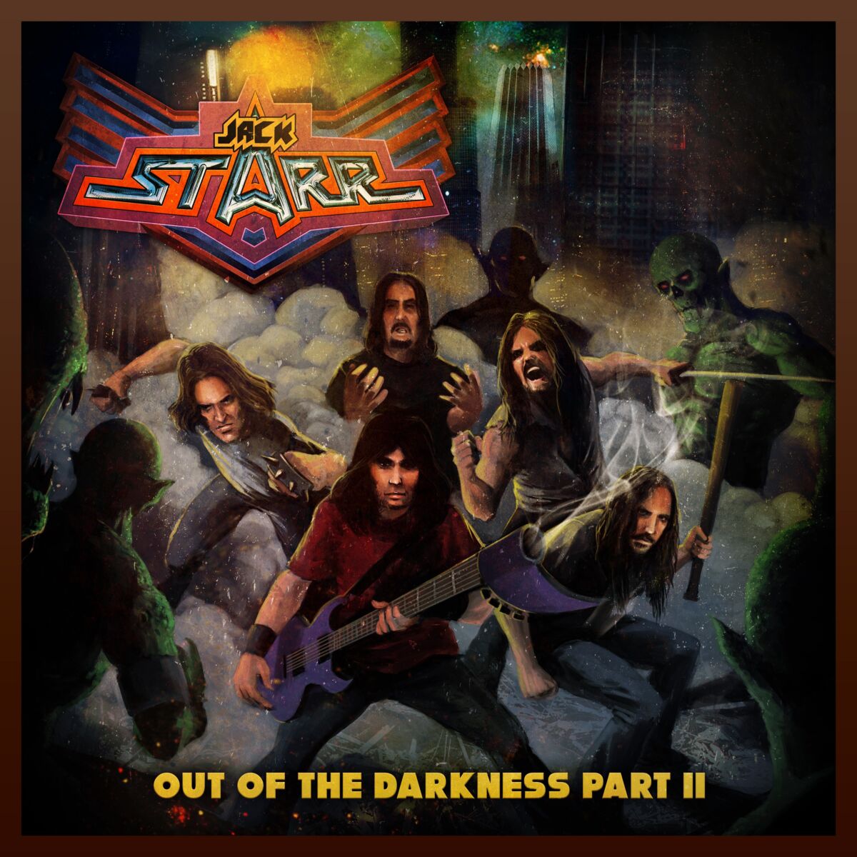 JACK STARR publica Out of the Darkness Part II, su esperado regreso al heavy metal clásico