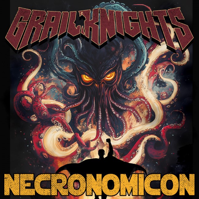 GRAILKNIGHTS enfrentan a Cthulhu en Necronomicon, primer adelanto de su nuevo álbum