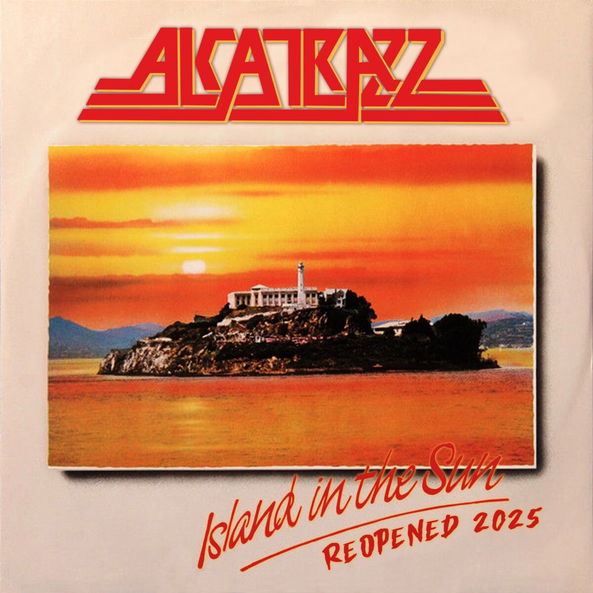 ALCATRAZZ publica nueva versión de Island In The Sun a través de BraveWords Records