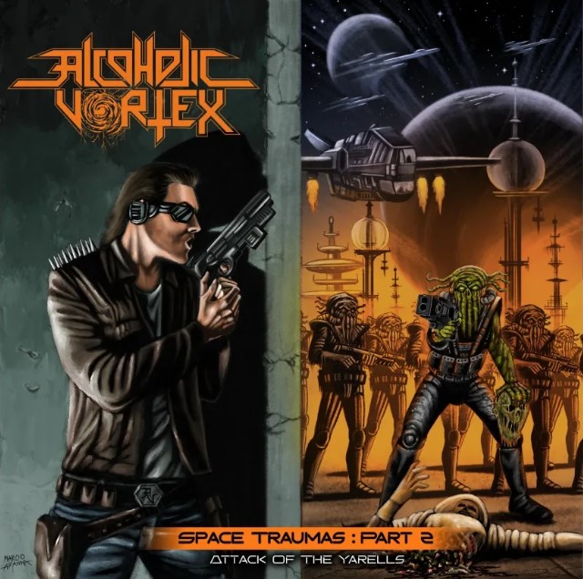 ALCOHOLIC VORTEX continúa su saga galáctica con el nuevo Ep Space Traumas – Part II: Attack of the Yarells