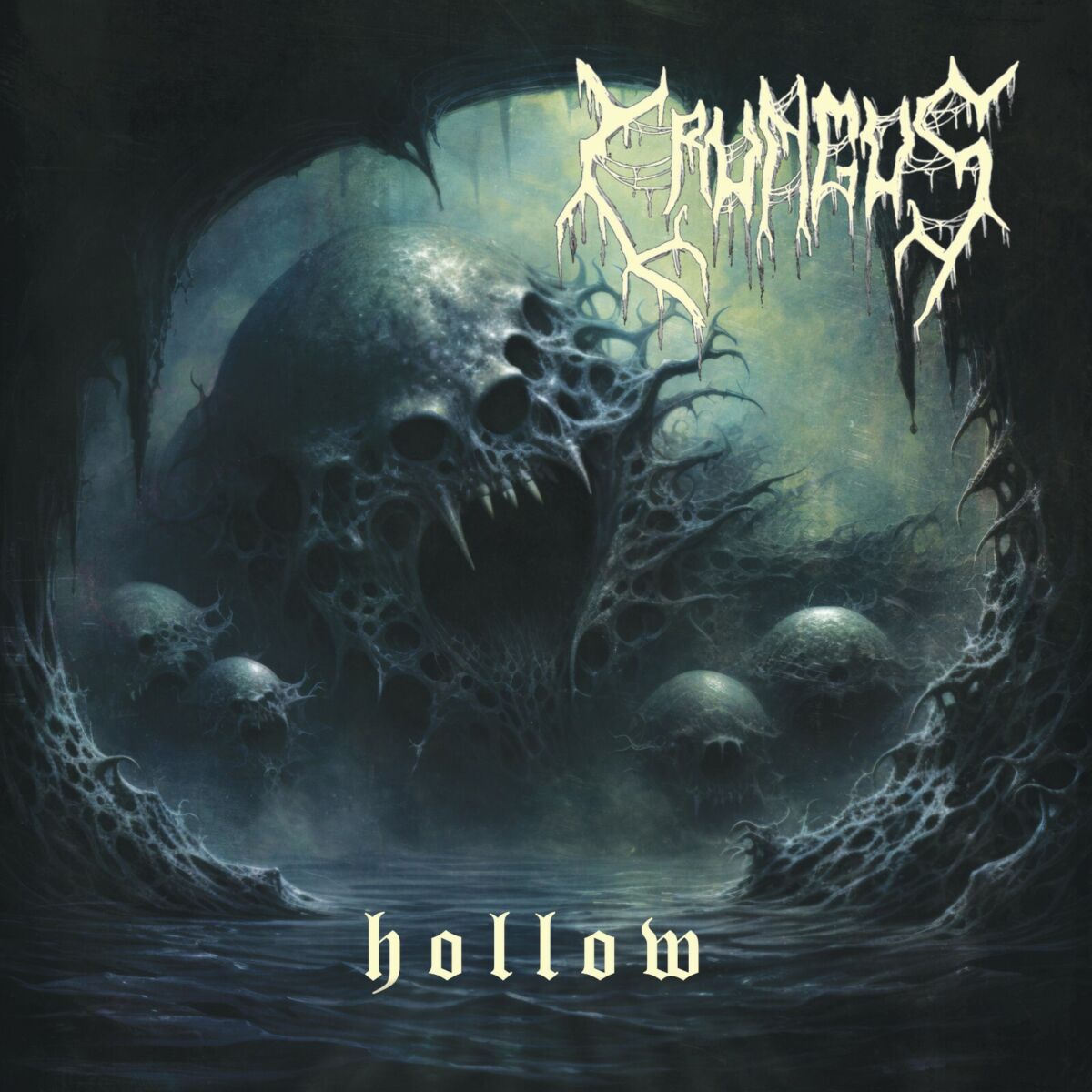 CRUNGUS firman con Wormholedeath y anuncian su álbum debut Hollow