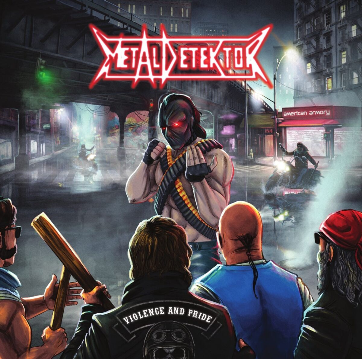 METAL DETEKTOR publica su nuevo álbum Violence and Pride, una declaración de fidelidad al heavy metal clásico
