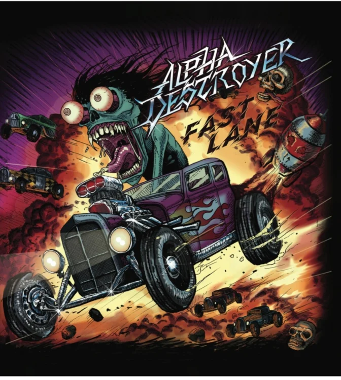 ALPHA DESTROYER presenta su debut Fast Lane: miembros de Crashdïet, Buckcherry y Sleepless al frente de una nueva amenaza sonora