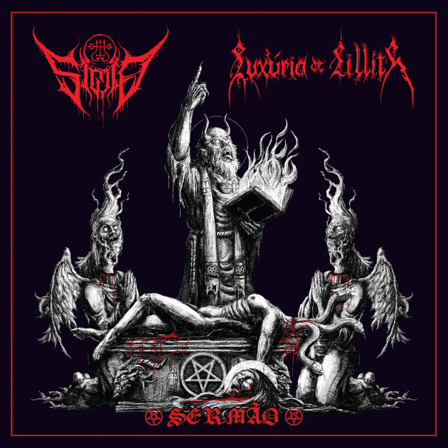 La oscuridad transatlántica se materializa en Sermão, el nuevo split de SIGILO y LUXÚRIA DE LILLITH