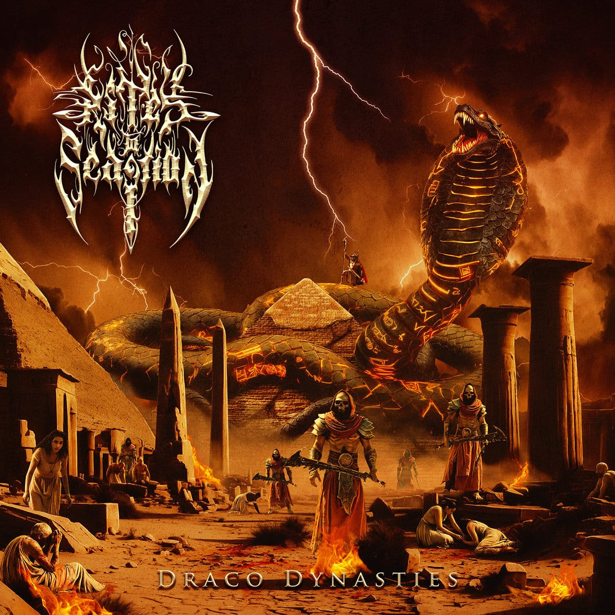 RITES TO SEDITION la banda de black metal melódico regresa con Draco Dynasties, su nuevo álbum