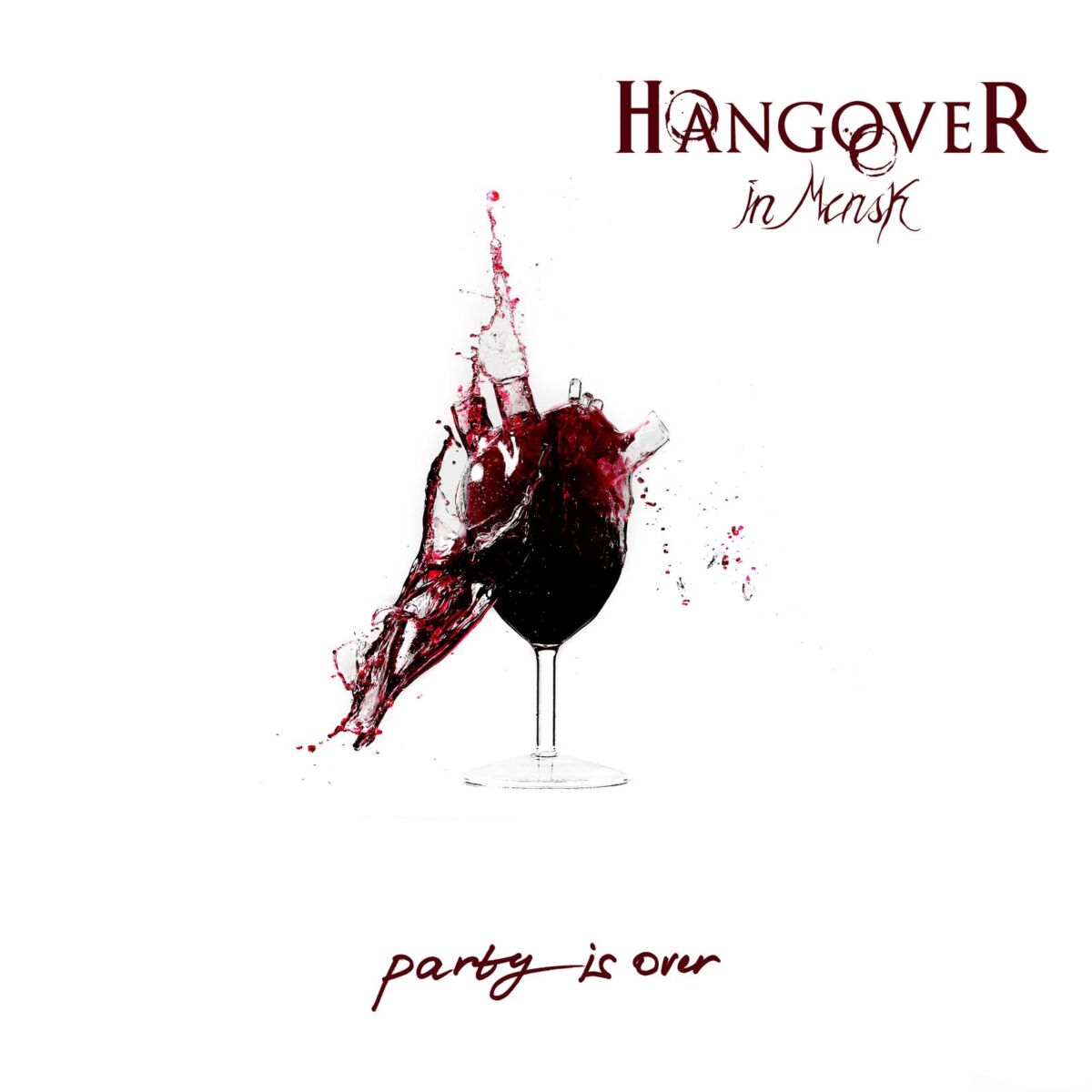 HANGOVER IN MINSK la banda de post black metal depresivo publicó su álbum debut, Party Is Over, el pasado 16 de abril