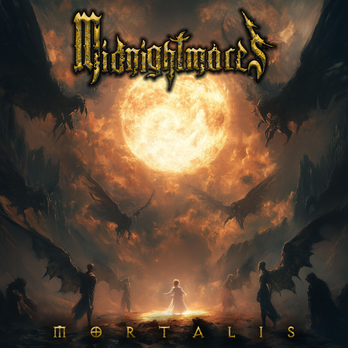 MIDNIGHTMARES la banda de dark, symphonic/gothic metal lanzará Mortalis, su próximo álbum, el 4 de octubre