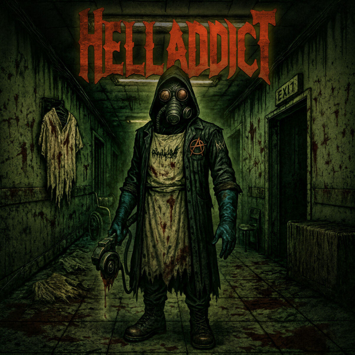 La banda de Trash Metal, Helladdict, lanza su nuevo trabajo homónimo.