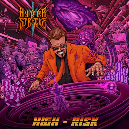 HYPERSTRIKE lanzan su debut High Risk: metal explosivo desde Seattle con videojuego incluido