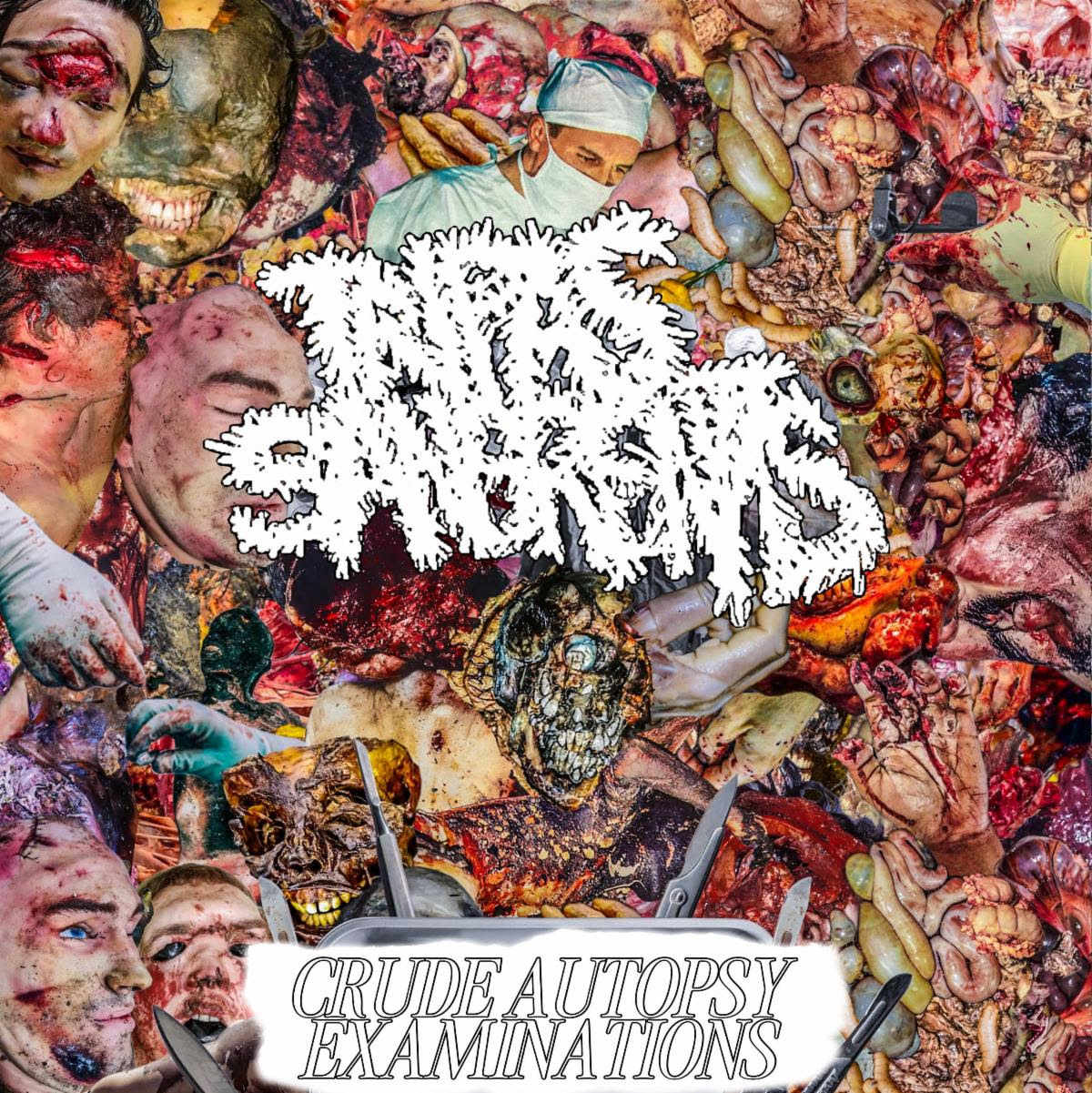 TRIPAS SANGRIENTAS anuncia su brutal debut Crude Autopsy Examinations para septiembre