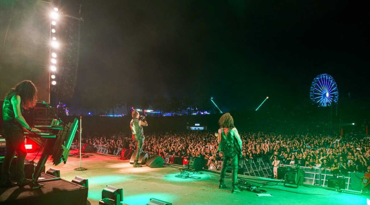 Moonspell Corroios palco