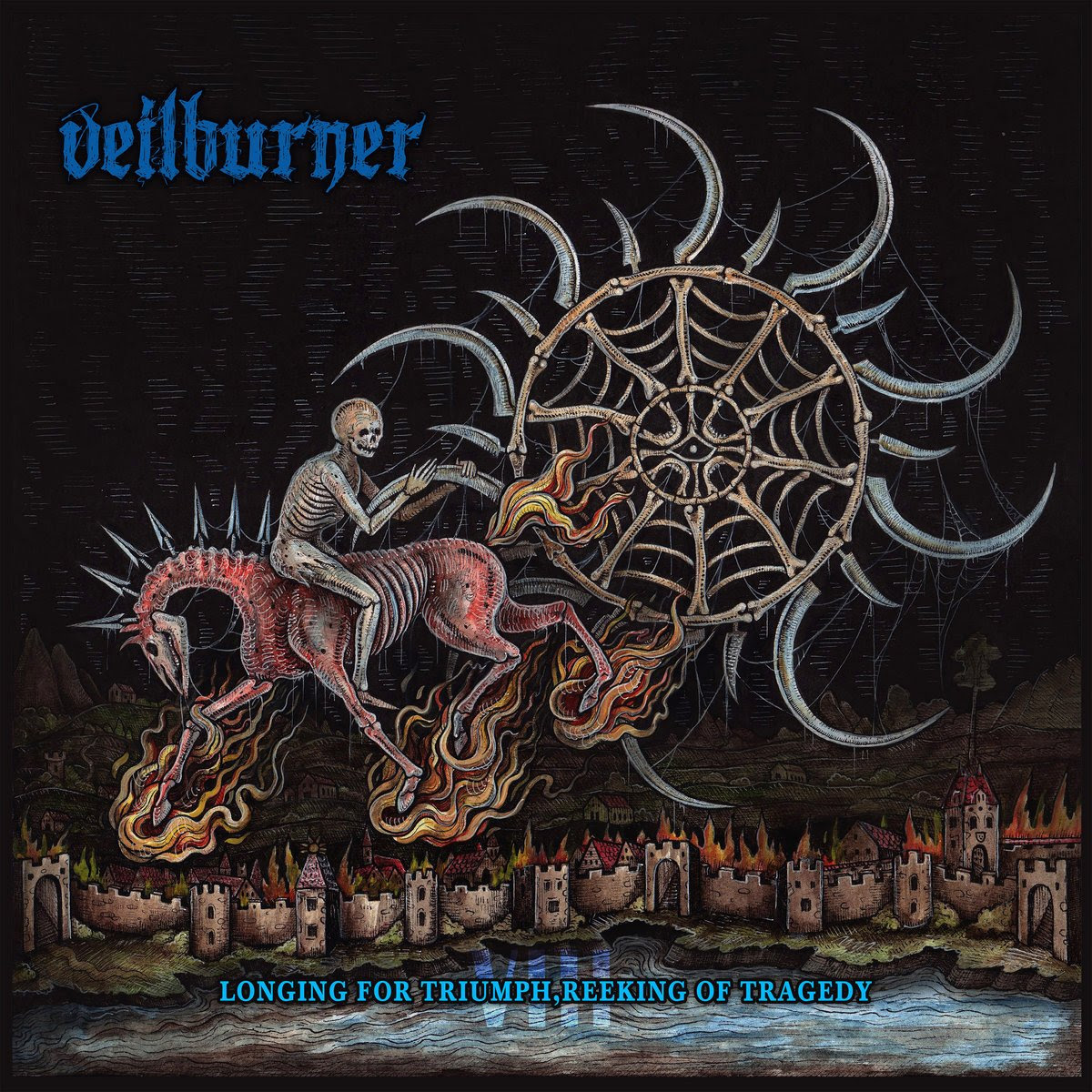 VEILBURNER exploran el ciclo infinito entre triunfo y tragedia en su nuevo álbum Longing for Triumph, Reeking of Tragedy