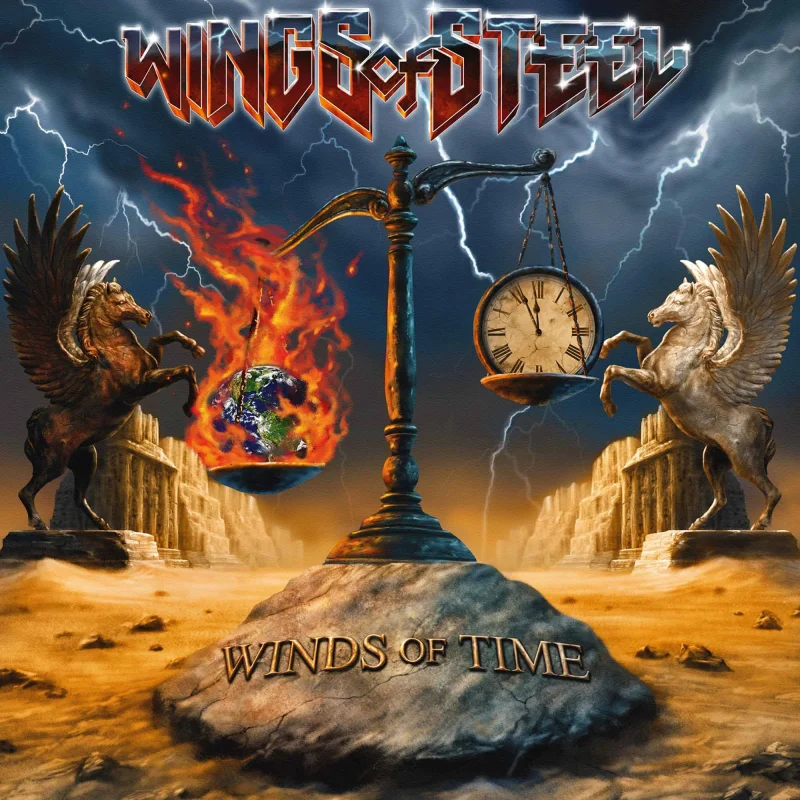 WINGS OF STEEL presenta su nuevo single y videoclip Burning Sands como anticipo de su próximo álbum Winds of Time