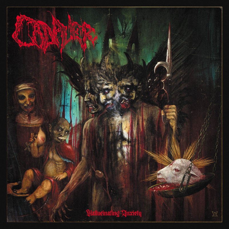 CADAVER revive el caos primigenio con la nueva versión de Erosive Fester, adelanto del relanzamiento de Hallucinating Anxiety