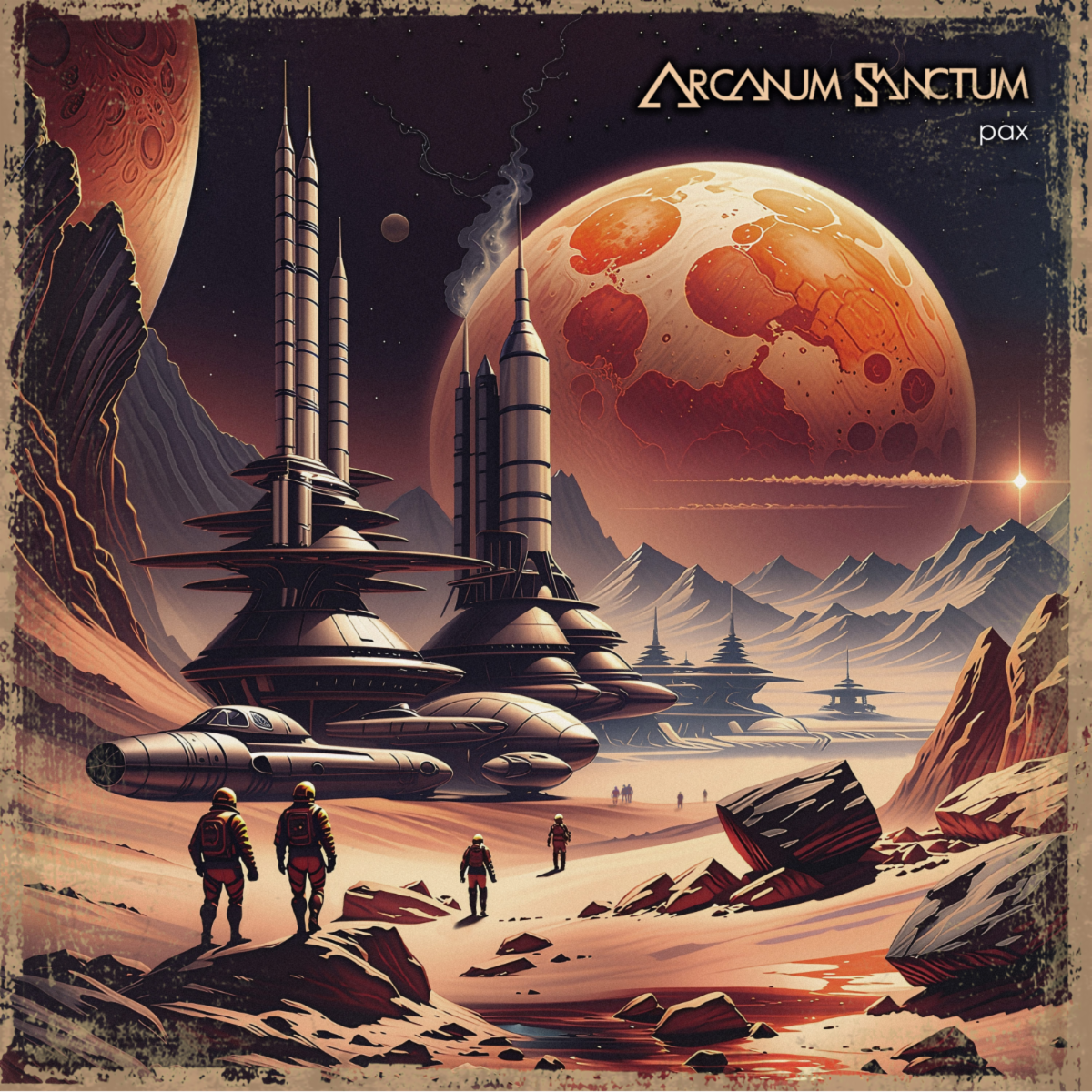ARCANUM SANCTUM anuncian PAX, un viaje cósmico de death metal melódico inspirado en la ciencia ficción soviética