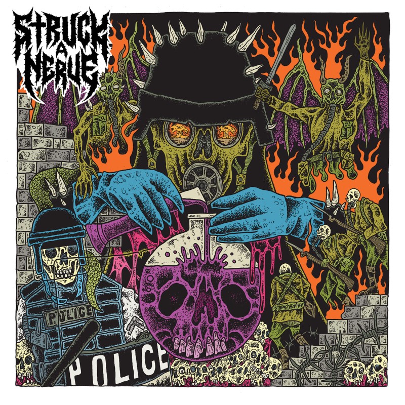 STRUCK A NERVE anuncian su demoledor debut Struck A Nerve con Listenable Records y presentan el videoclip de Raining Death