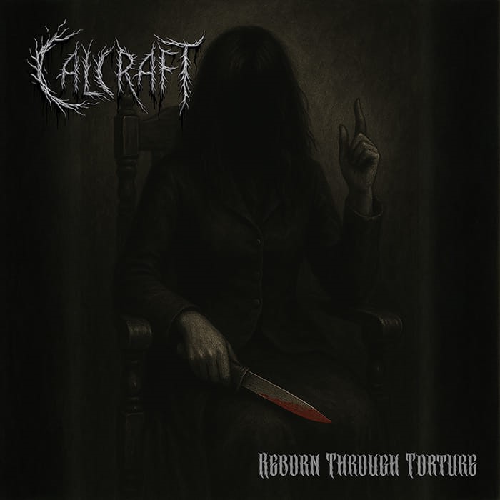 CALCRAFT desata su furia con Perpetually Stabbed, segundo adelanto de su brutal debut Reborn Through Torture