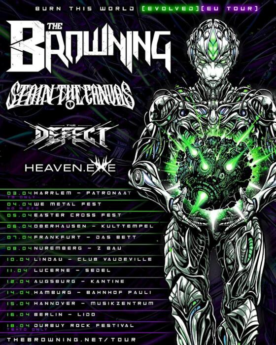 nabe190　The Browning / Burn This ＋3枚 THE BROWNING anuncian su nuevo álbum “Burn This World [Evolved]” y