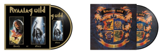 RUNNING WILD reedita los clásicos Death Or Glory y Blazon Stone en vinilo picture disc