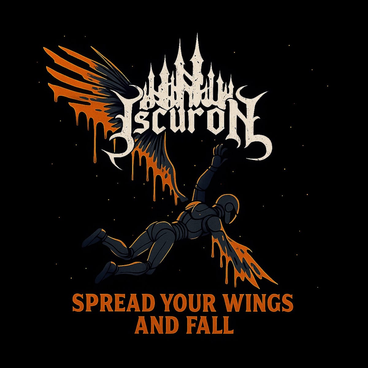 ISCURON lanza su EP Spread Your Wings And Fall, un viaje cósmico entre black metal y electrónica