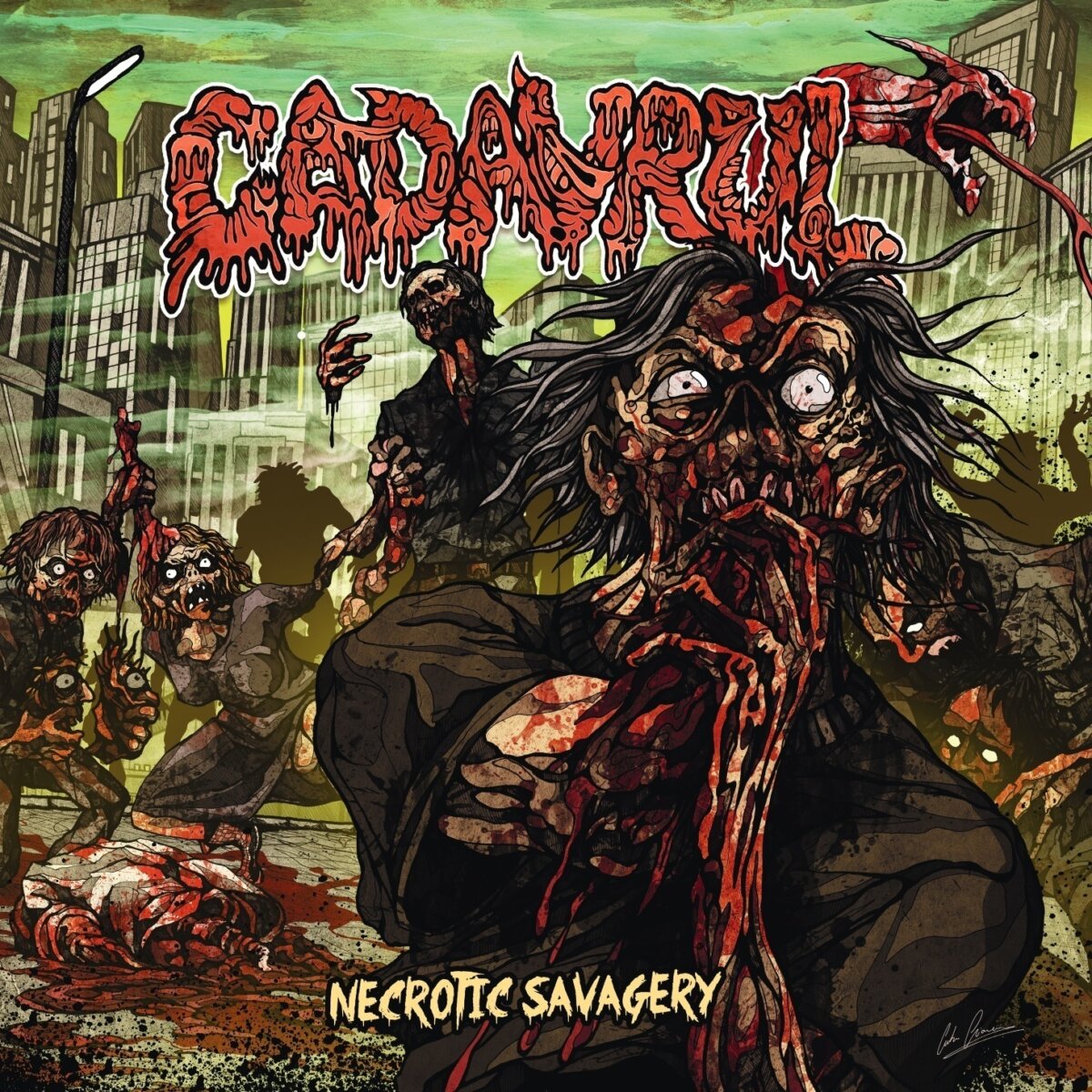 CADAVRUL desatará su brutalidad con el nuevo álbum Necrotic Savagery