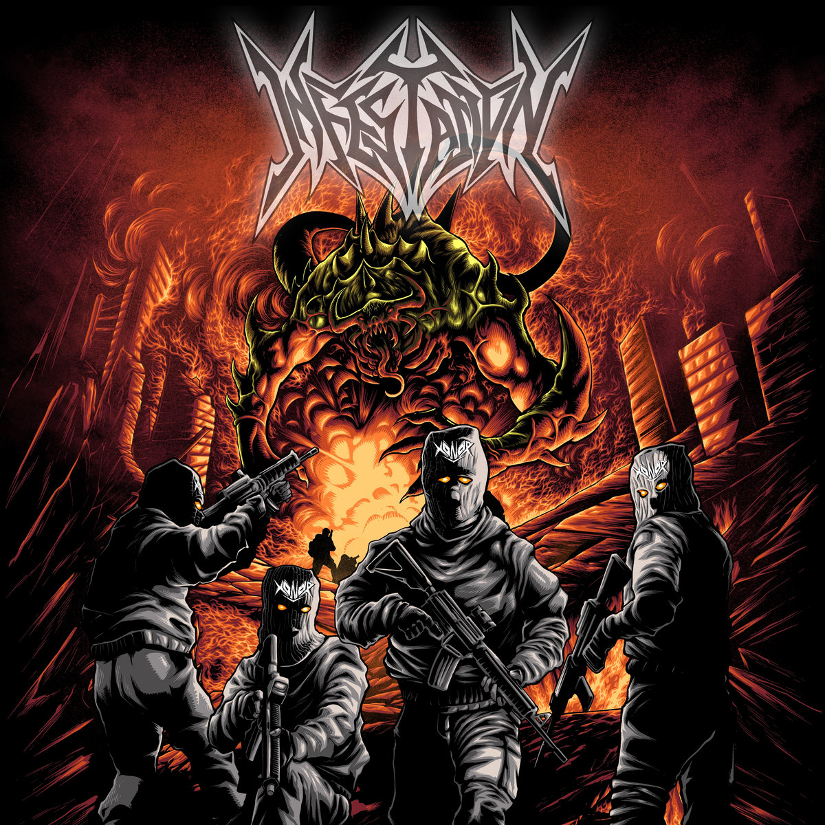 INFESTATION acelera al máximo con Rapid Fire!, un nuevo golpe directo al corazón del thrash