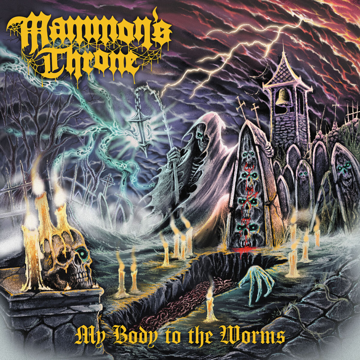 Oscuridad sin adornos: MAMMONS THRONE presentan Elixir, primer adelanto de My Body to the Worms