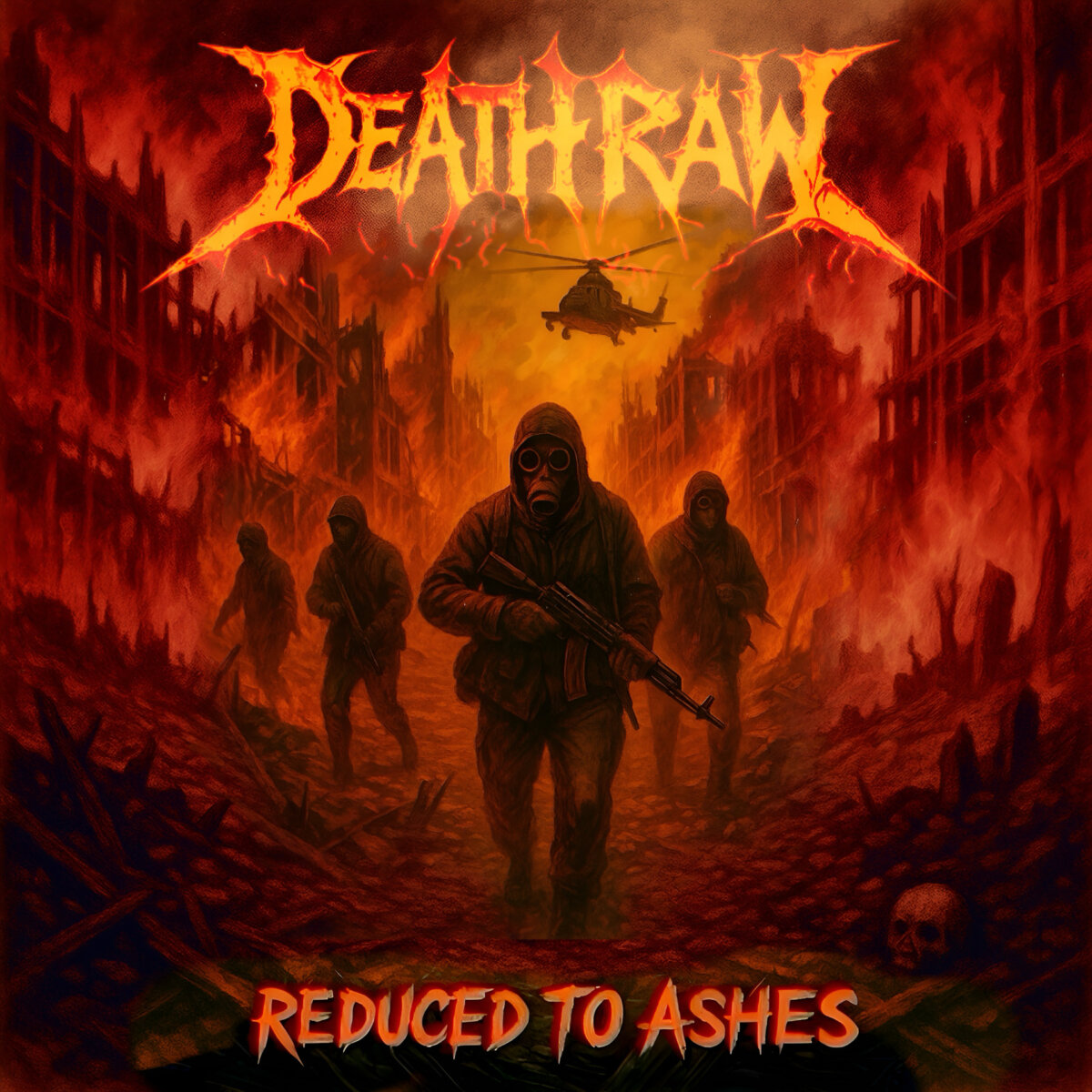 DEATHRAW presenta Reduced to Ashes, su primer ataque de thrash metal sin concesiones