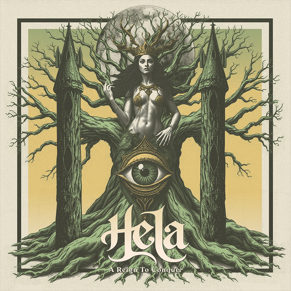 HELA - “A Reign To Conquer” (Tormo Records / Ardua Music 2026) HELA COVER