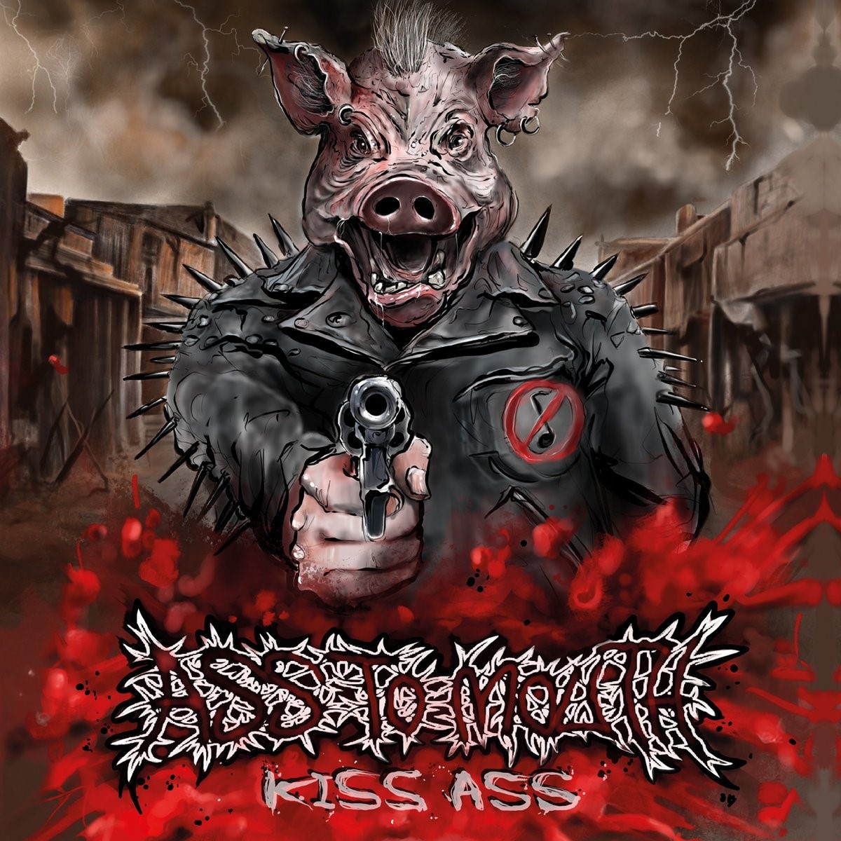 ASS TO MOUTH reedita Kiss Ass, su debut grindcore en estado puro
