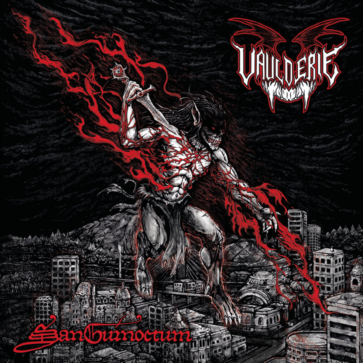 VAULDERIE invocan devastación black thrash con su nuevo álbum Sanguinoctum