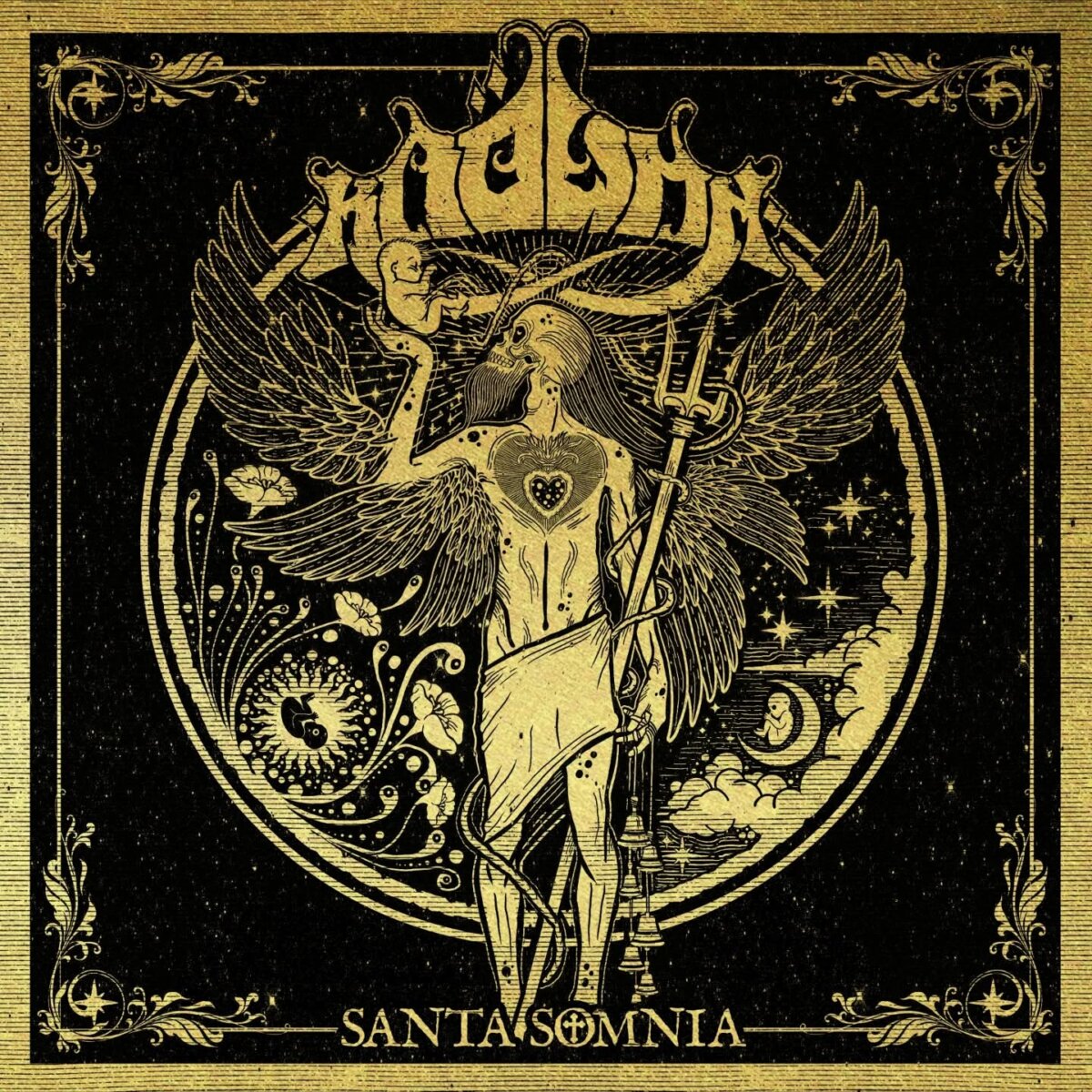 KRÖWNN publican Santa Somnia: metal clásico, pesadilla y desesperación en clave doom