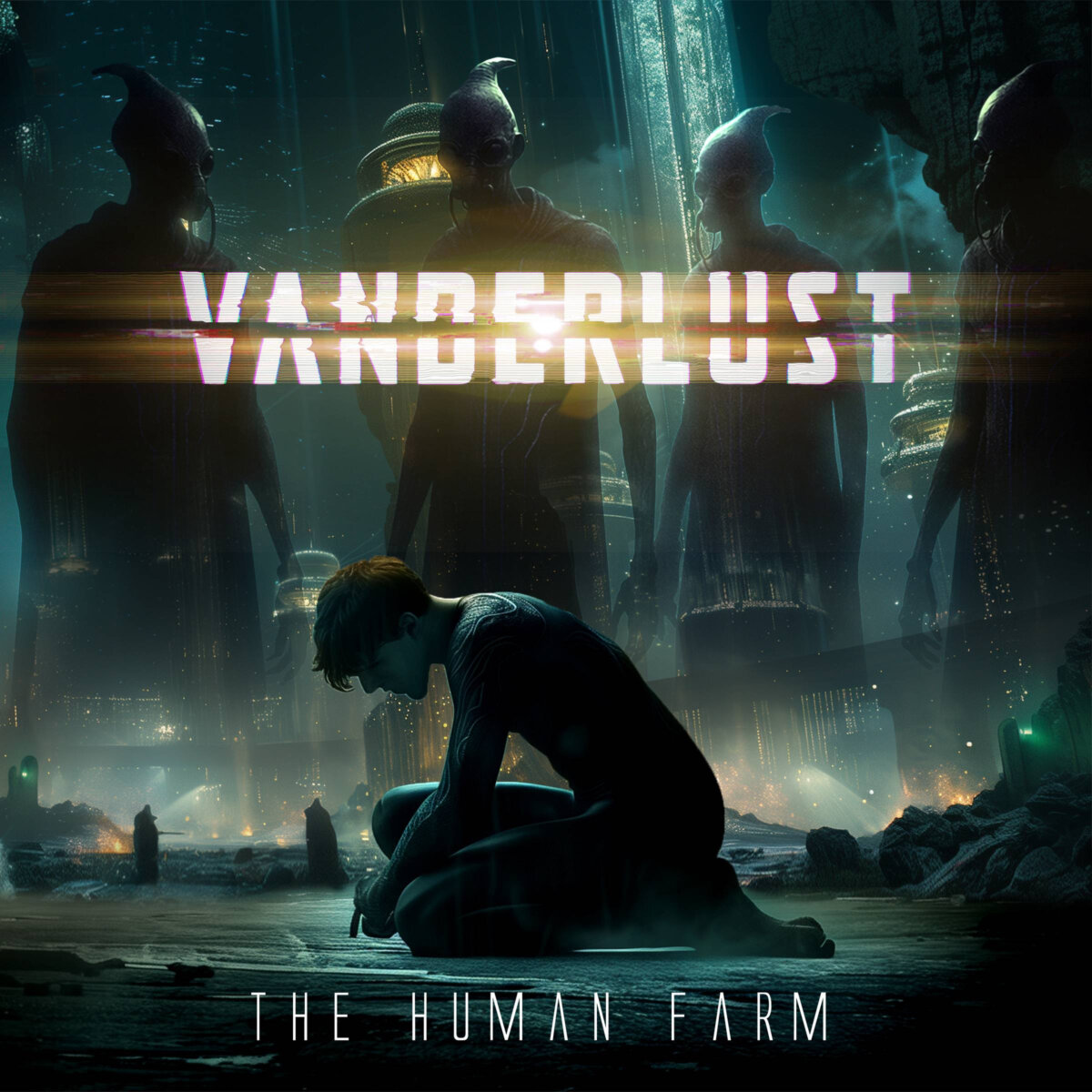 VANDERLUST intensifica su universo sci-fi con el videoclip de Viral Escape, pieza clave de The Human Farm