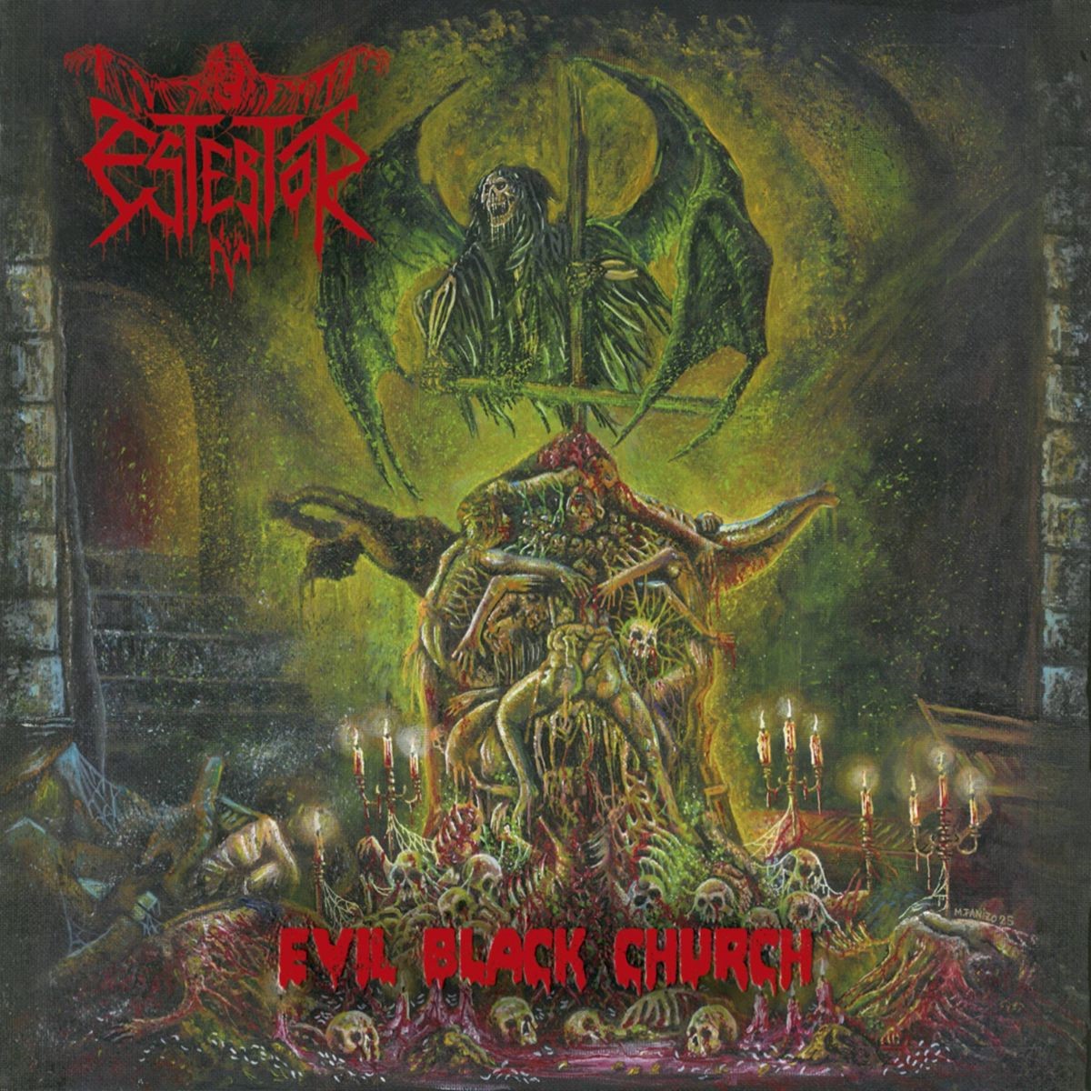 ESTERTOR anuncia Evil Black Church, su nuevo álbum inspirado en el terror italiano