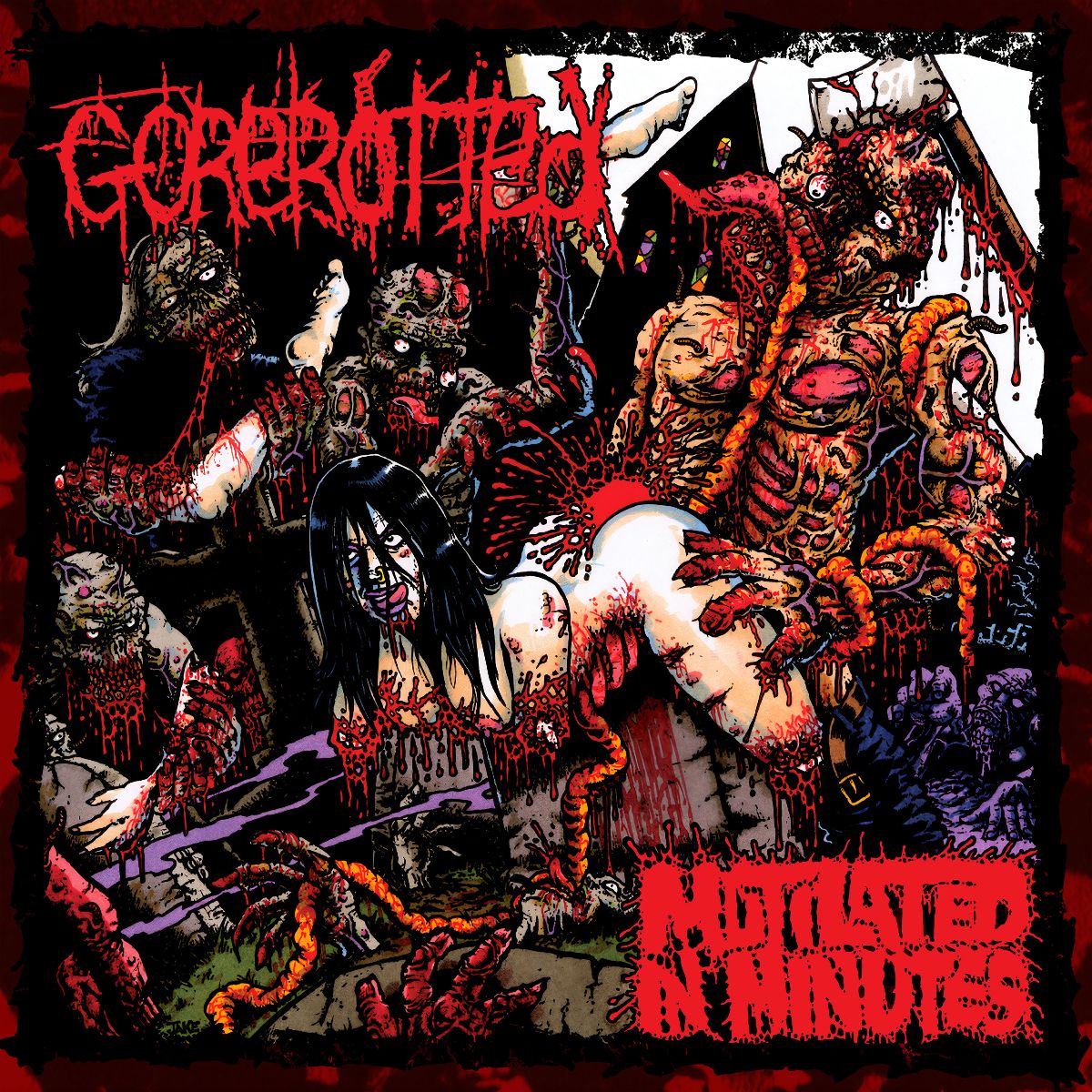 GOREROTTED anuncia la reedición de su brutal e influyente Mutilated In Minutes
