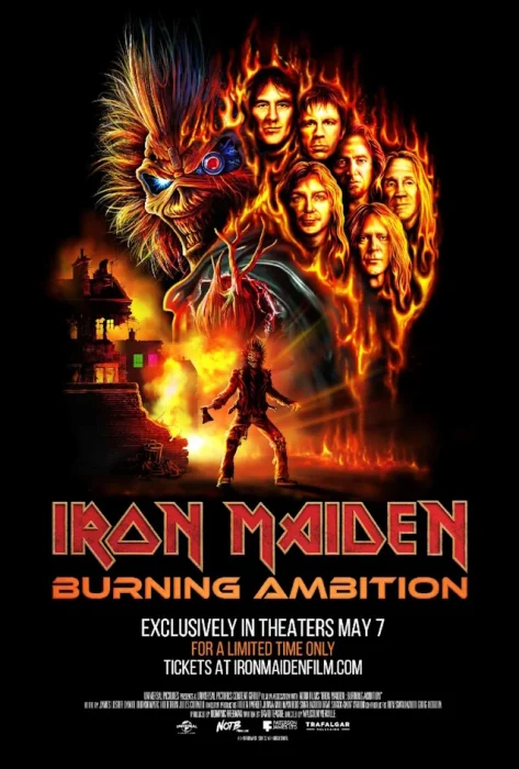 IRON MAIDEN estrena tráiler de Iron Maiden: Burning Ambition, su esperado documental oficial