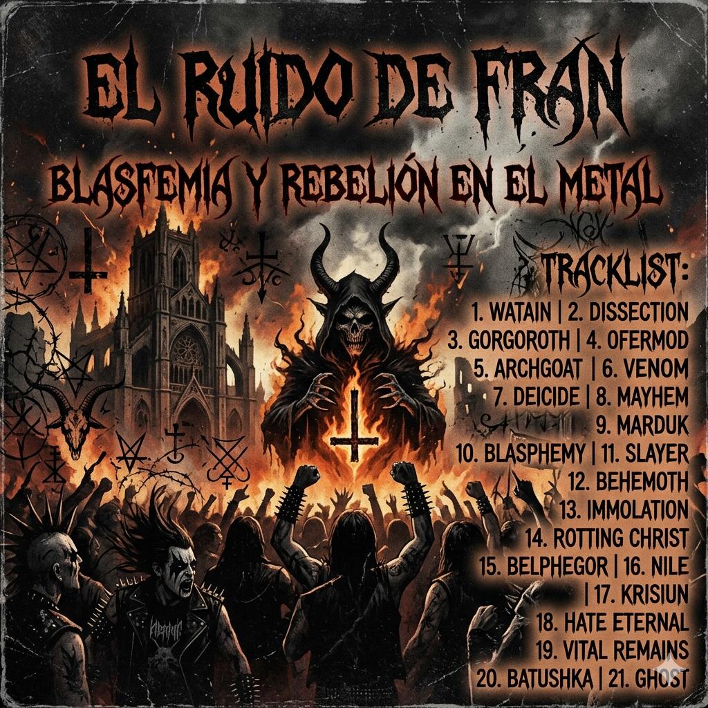 EL RUIDO DE FRAN - Especial Blasfemia y Rebelión el el Metal