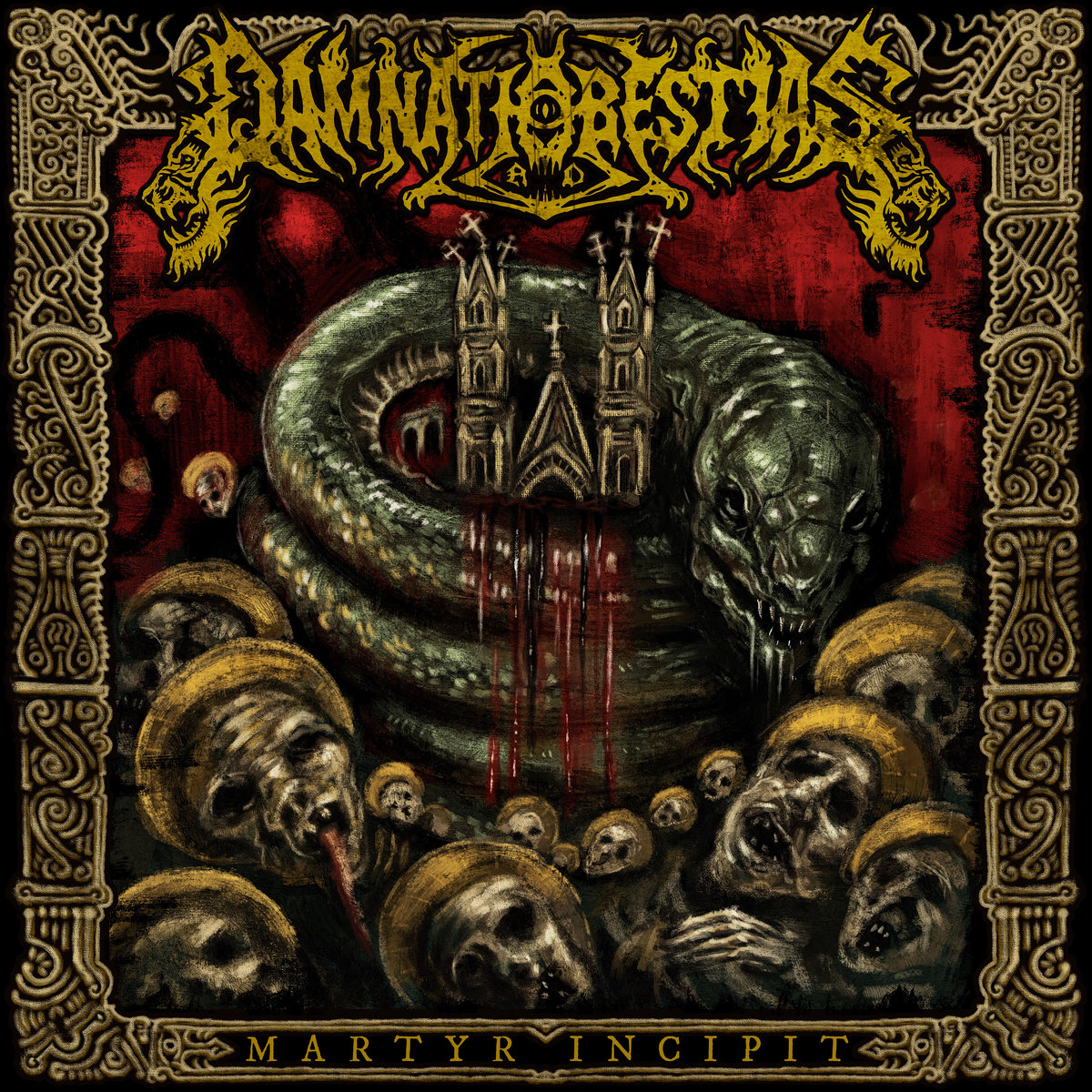 DAMNATIO AD BESTIAS reivindican el death metal de los 90 con su debut Martyr Incipit