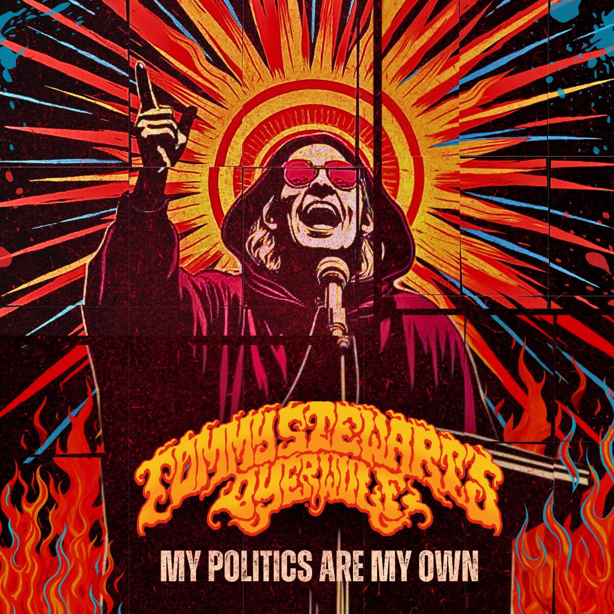 TOMMY STEWARTS DYERWULF lanzan su nuevo single My Politics Are My Own