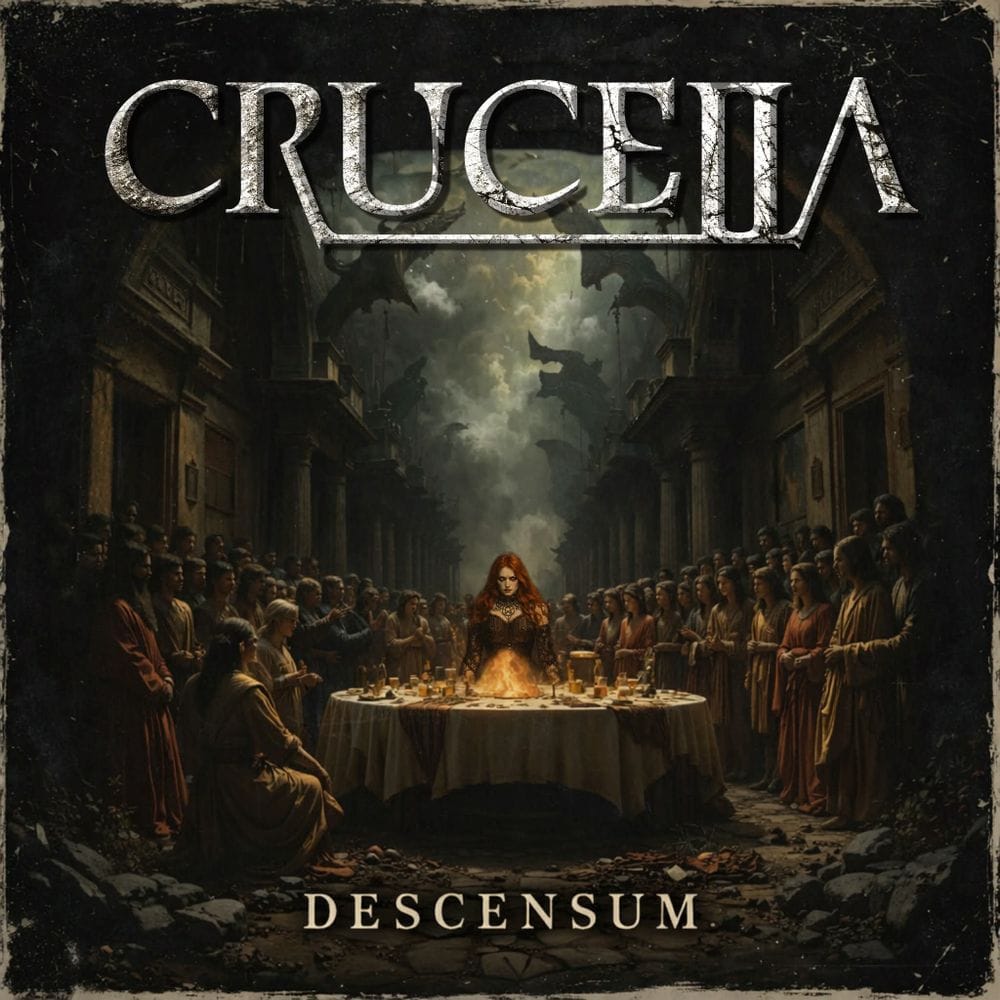 CRUCELLA regresan con Descensum, un single oscuro y atmosférico de doom melódico con pulso progresivo