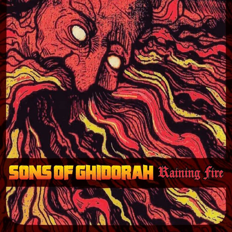 SONS OF GHIDORAH revelan todos los detalles de su nuevo álbum Raining Fire