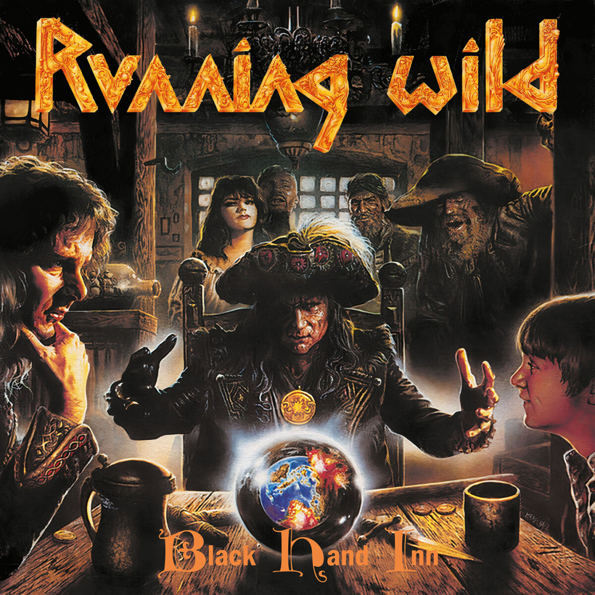 RUNNING WILD relanzan Black Hand Inn en una edición deluxe doble Picture‑LP limitada a 500 copias