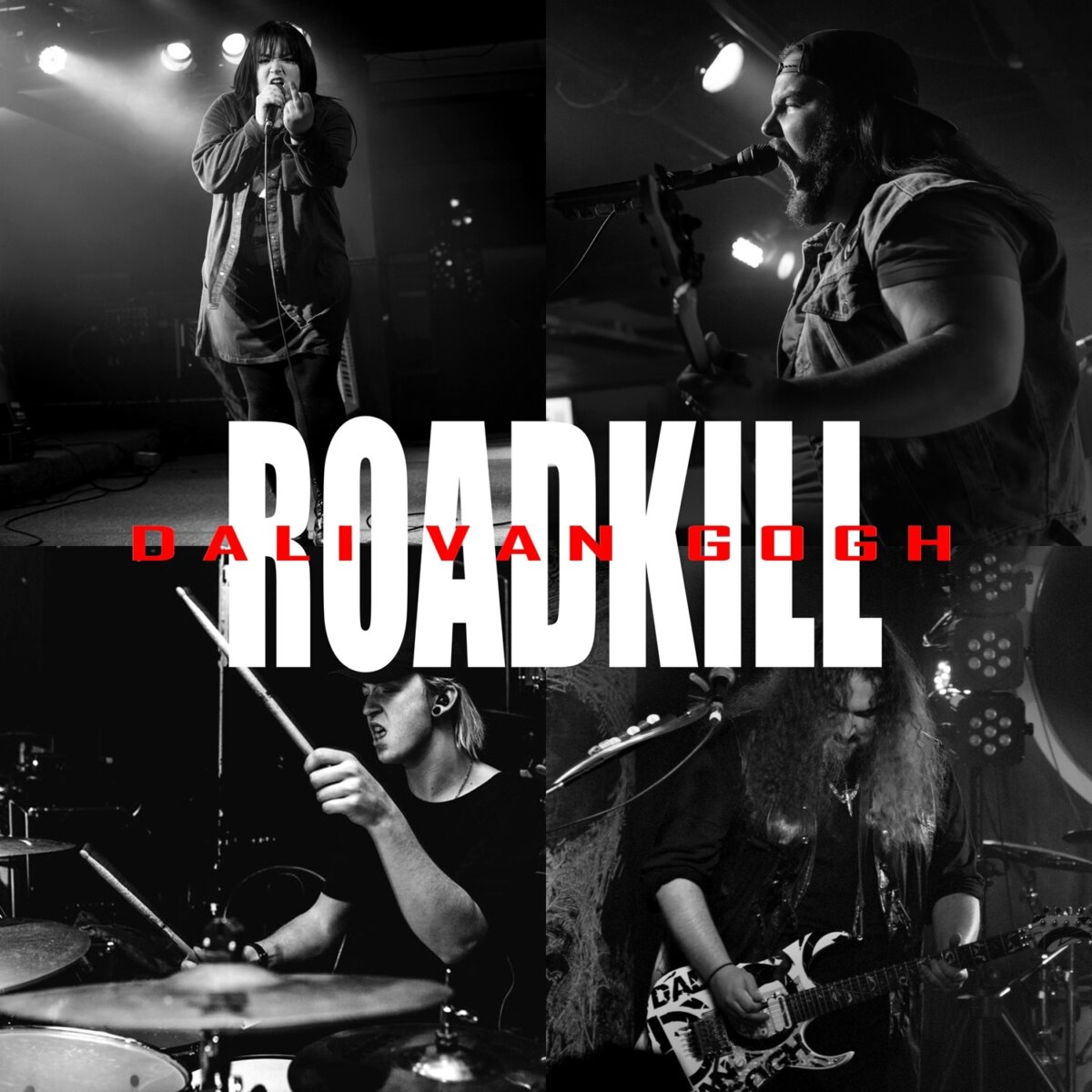 DALI VAN GOGH anuncian su álbum en directo Roadkill, una descarga cruda de su etapa más intensa